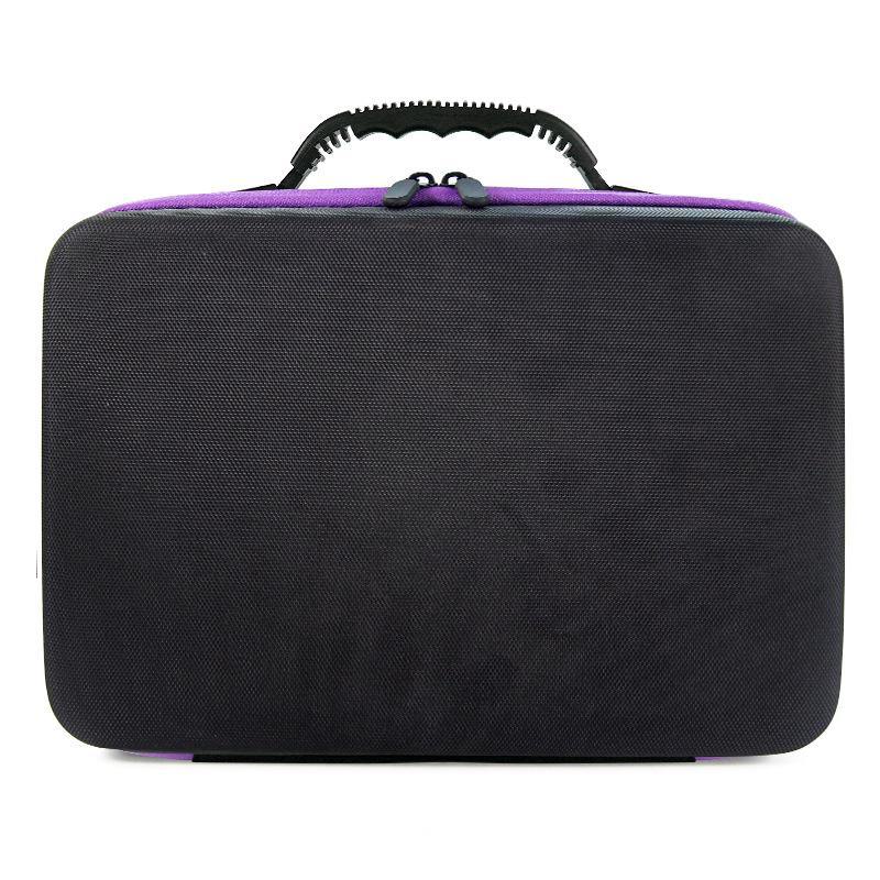 Portable EVA Essential Oil Bag - 30/60 Grid, 10ml Capacity, Shockproof, Hand-Held Storage Bag