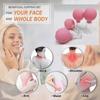 Facial Cupping Set - Anti-Aging Facial Care Tool, Gua Sha Board, Wrinkle Massage, Vacuum Suction Therapy for Face, Legs, Arms, Back, Shoulders