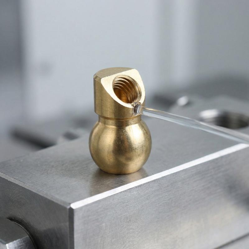 CNC Machine Tool Oblique Spray Brass Ball Coolant Nozzle Ball Joint Accessories