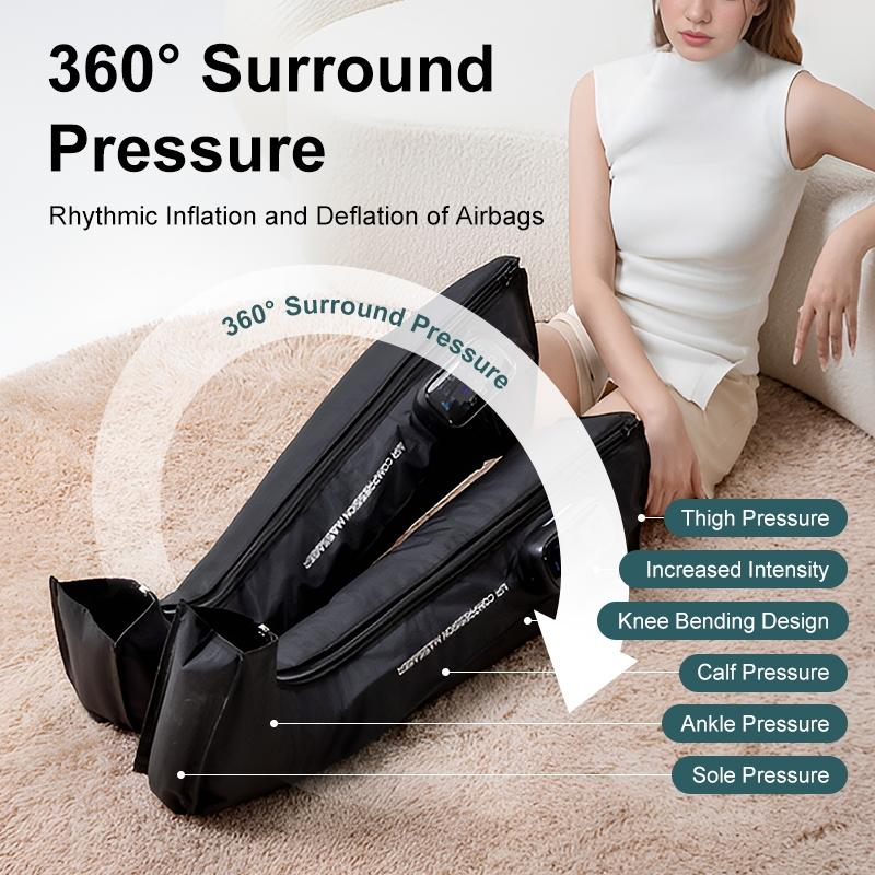 Leg Massager Air Wave Massager Air Pressure thigh Massager Calf massage Automatic Airbag massage Beauty Leg device
