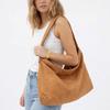 Retro plátěná crossbody taška Zesílená pevná taška Tote Módní taška Messenger Student