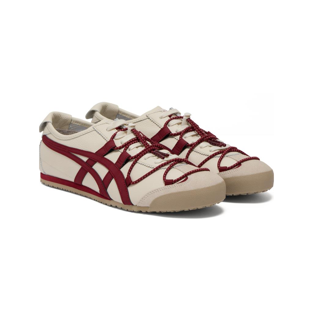 Onitsuka Tiger MEXICO 66 VINY Casual Shoes Unisex Beige/Red 1183C577-201