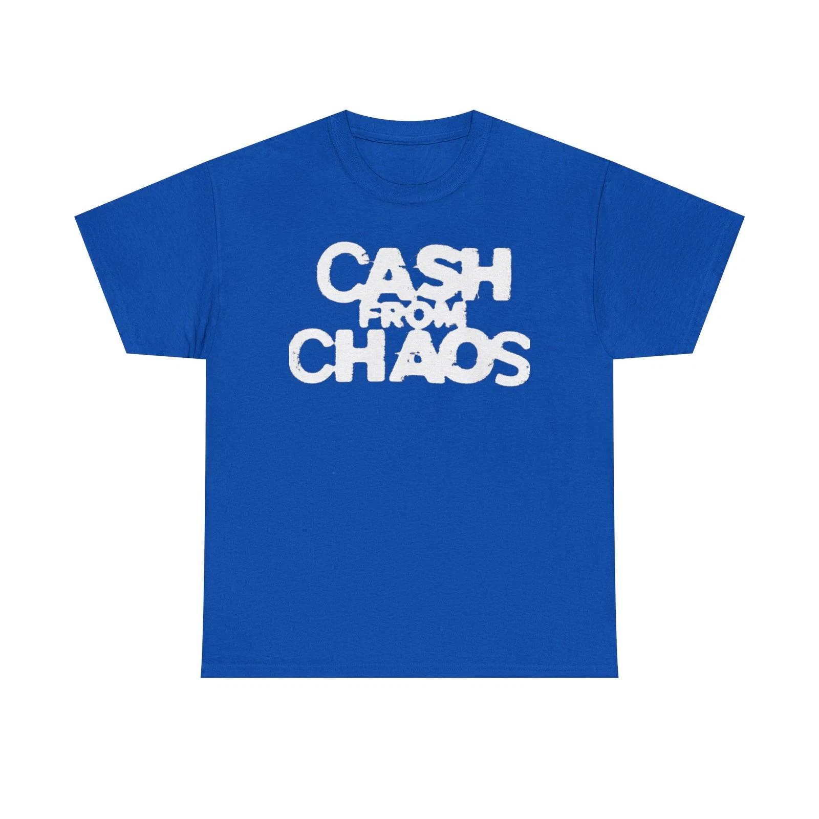Cash From Chaos Blue Tee S