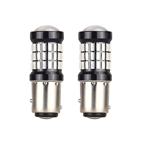 

S25 P21/5W Двойная красная лампочка, совместимая с 12 В и 24 В 1157 BAY15D BA15S Светодиодная лампа 60 шт. 4014 Ультраяркая светодиодная лампа Универсальный стоп-сигнал, 2 шт. в упаковке