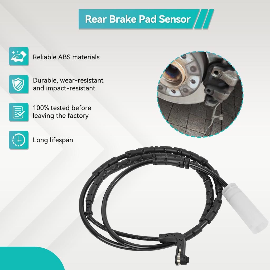 Car Auto Rear Brake Pad Wear Indicator Sensor 34356762253 For BMW 1 Series E81 E82 E87 E88 3 Series E90 E91 E92 E93 34356789445