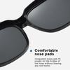 Polarized Sunglasses Cover Over Myopia Prescription Glasses Portable Men Women Vintage Fishing Driving Eyewear