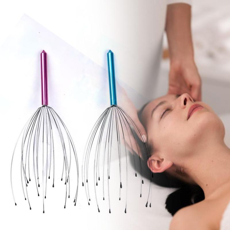 Head Relax Massager Healing Neck Claw Antistress Pain Relief Scalp Headache Spa