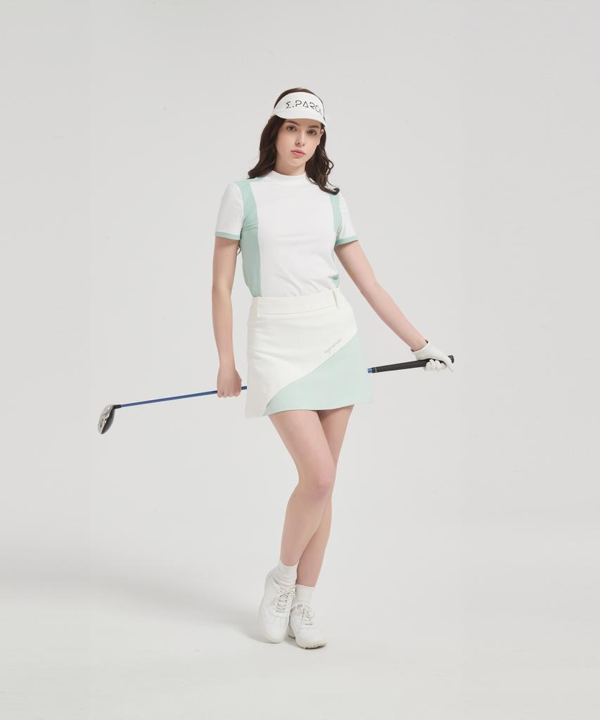 E.PARCA Peppermint Dolce Short Sleeve Top