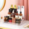 PET Transparent Storage Box for Cosmetics, Kitchen, Skincare, and Bathroom Organization