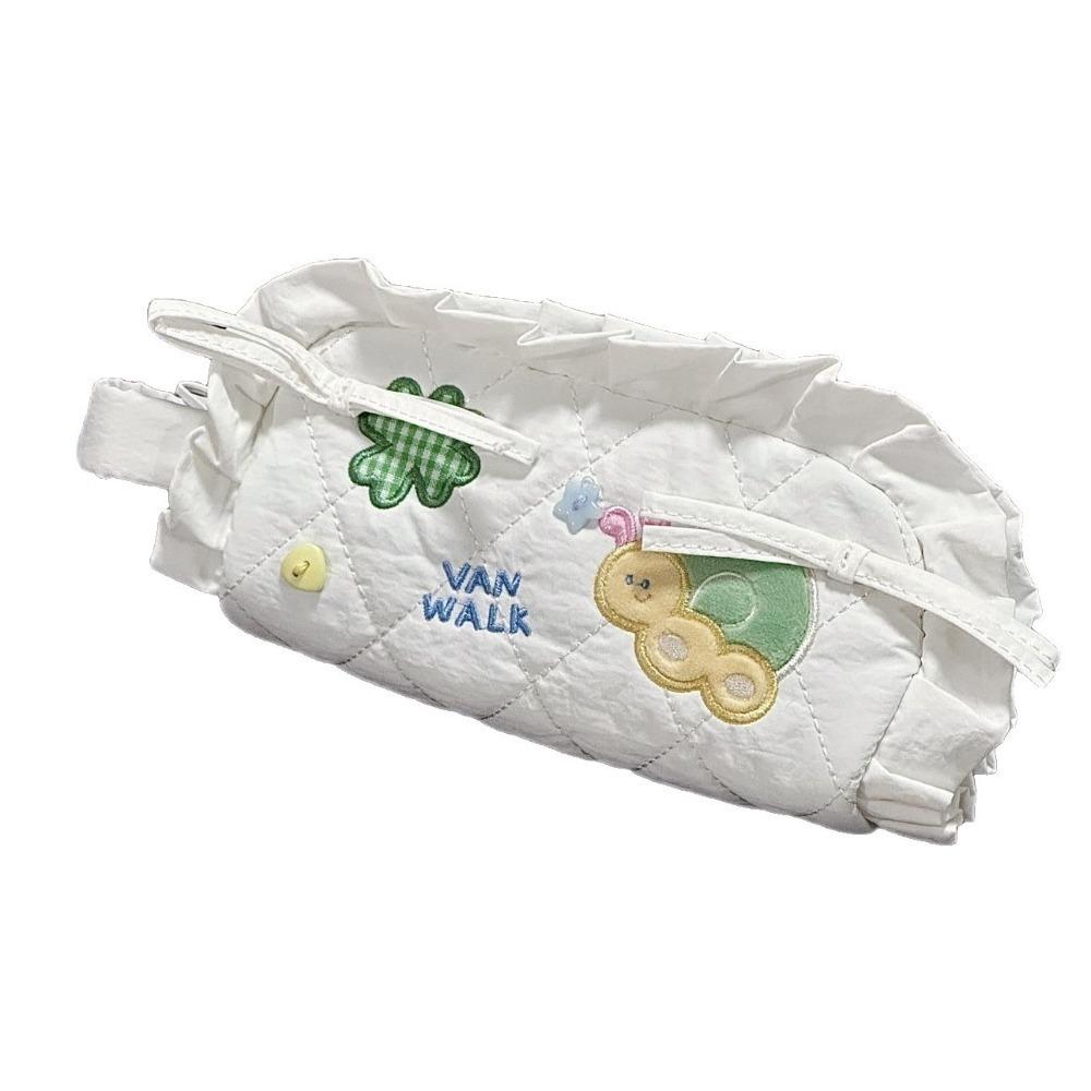 Large Capacity Pencil Pouch Case Sweet Stationery Handbag Makeup Storage Bag  Office Supplies