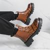 Martin Boots Derby Casual Business Platform High-top Boots