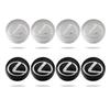 For Lexus 4PCS 56mm Car Styling Wheel Center Hub Caps Rim Cover Badge Emblem Sticker RX350 IS250 CT200h ES250 ES300h NX300h