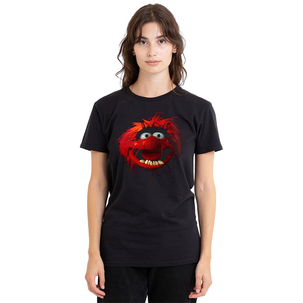 The Muppets Womens/Ladies Animal Face T-Shirt