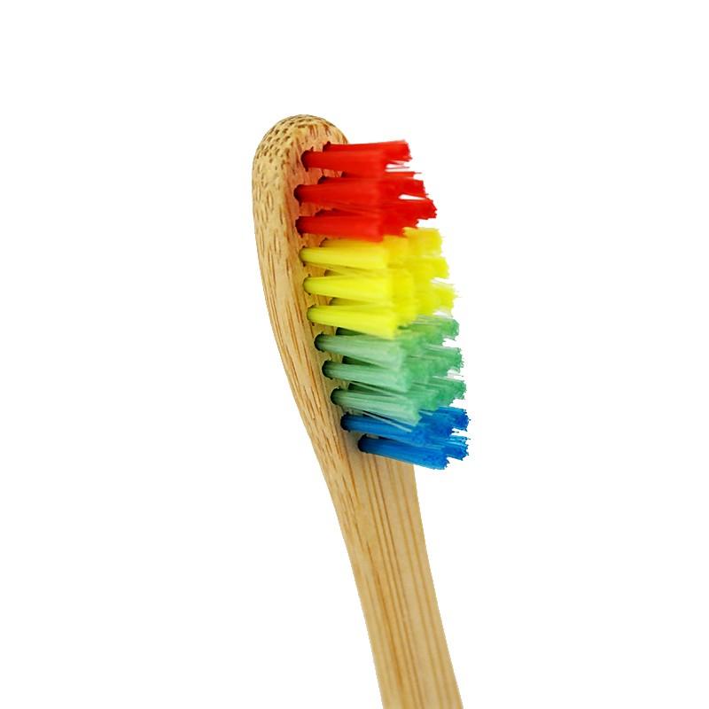 Triangle Shape Bamboo Toothbrush