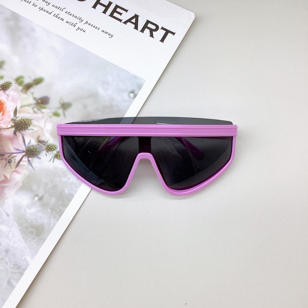 Children'S Sunglasses Fashion Baby Sunglasses One-Piece Cool Cycling Boys And Girls Glasses Hot Trend