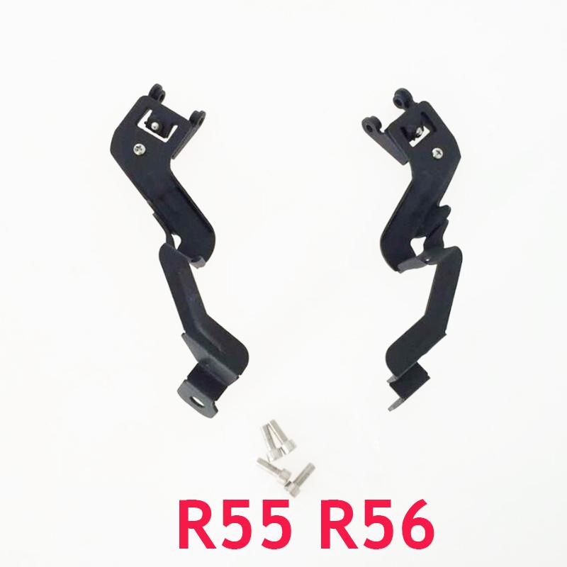 2pcs/Black Housing LED Rally Driving Lights on Front Bumper Grille For BMW MINI Cooper R55 R56 R57 R58 R59 Additional Headlight