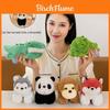 Pulsera de Mono Panda Linda de Aplauso Juguete de Peluche Pulsera Animal Accesorios Decorativos Para Niños 75 Caracteres