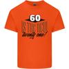 60th Birthday 60 is the New 21 Funny Unisexs Light Cotton TShirt