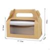 12 Pieces Cake Boxes Bakery Gift Pastry Dessert Containers for Year
