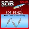 YO-ZURI Bass Lure 3DB Pencil Floating 125mm Color: Real Bluegill
