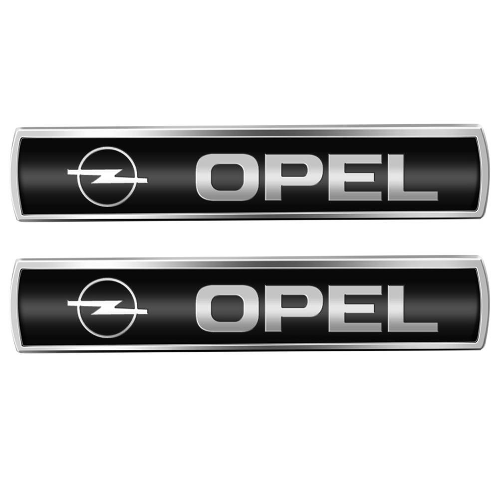 Car 3D Metal Badge Stickers Fashion Door Side Window Body Generic For OPEL Corsa Astra OPC Zafira Mokka Antara Ampera Insignia