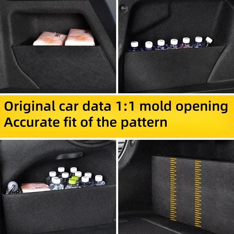 Thickening Trunk Storage Partition For Mercedes For Benz C Class W206 2025~2025 Multifunction Storage Box Interior Accessories