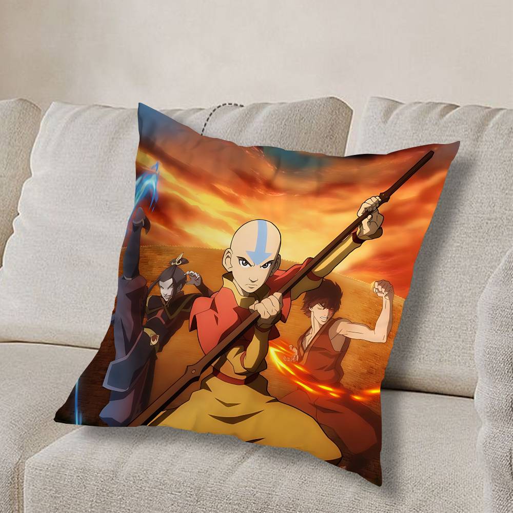 A-Avatar T-The Last Airbender Pillow Case Pillow Case Living Room Sofa Cushion Cover Suitable For Home Bedroom Room Decoration