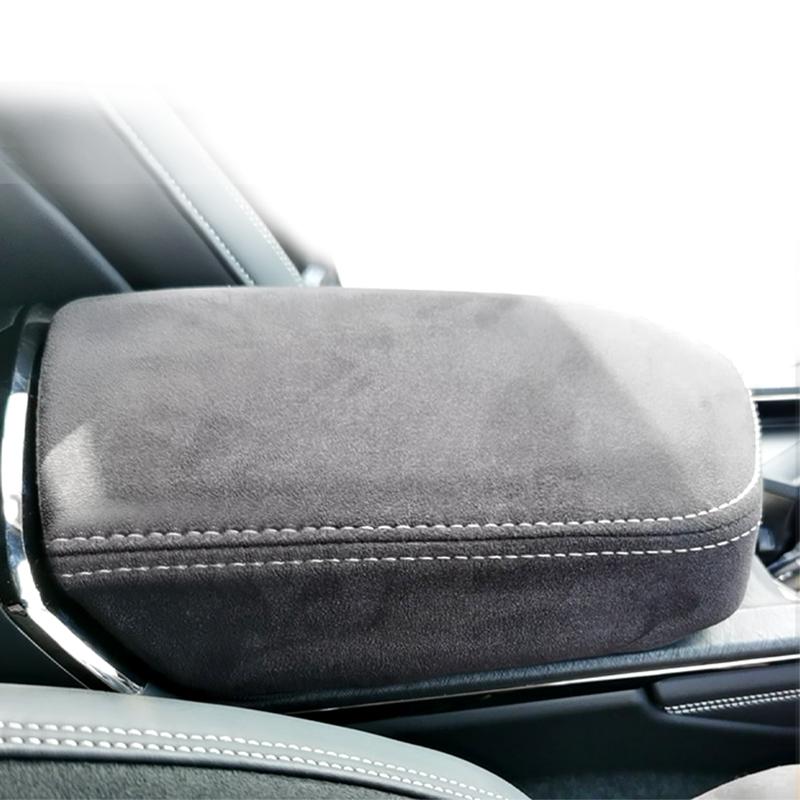 Car Armrest Box Cover For MG4 EV 2022 Mg 4 EH32 2023 Central control PU Leather protective pad Interior modification accessories