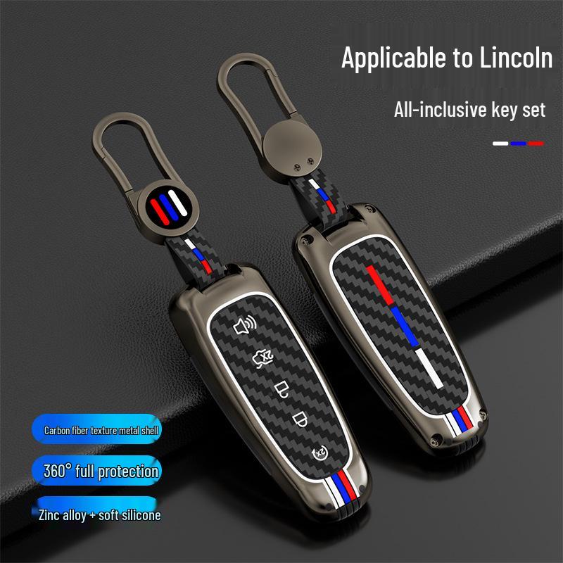 Fits Old Ford Key: Metal Buckle Shell for Edge, Explorer, Navigator, Lincoln