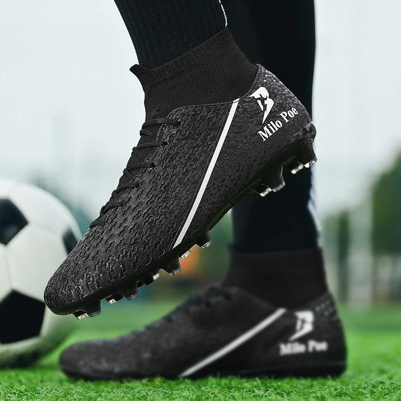 New Low Top Student Football Shoes' with Long And Broken Pins for Training And Matches Professional Grade  Youth Sports Shoes