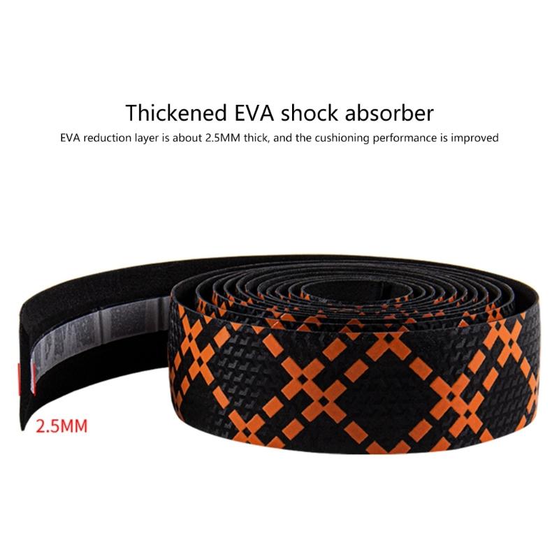 2Pcs Bicycles Handlebar Tape Cyclings Handlebars Tape Wrap NonSlip Bikes Handlebars Tape AntiVibration Wrap Easy To Use
