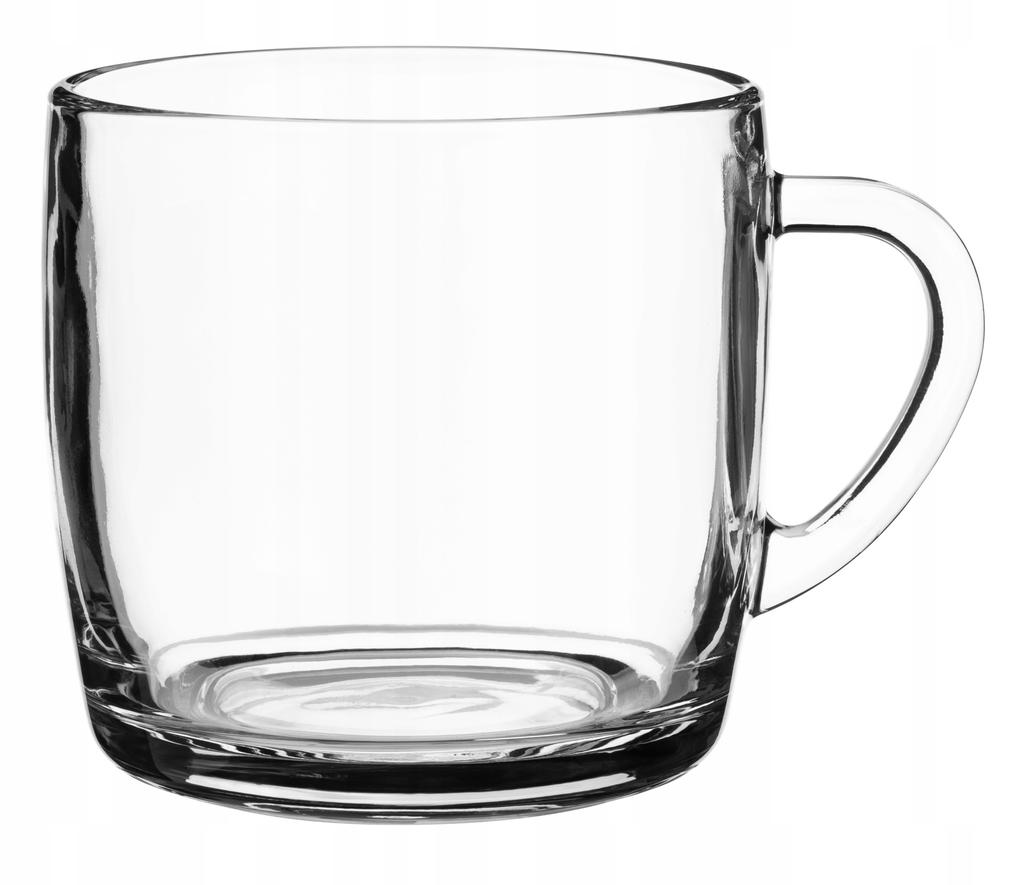 KADAX 6x Glass til kaffe te Glassett Kopp med øre