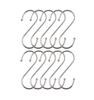 Yunox Stainless Steel Small of for Hanging Small Load Capacity 5kg S-Hook [Set 10] S-Hook Items, Anti-Slip, Approx.