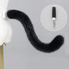 Soft Long Tail Remote Control Cats Tail Wagging Tail Foxes Costume Tail Fancy Dress Animal Tail Decorations for Party
