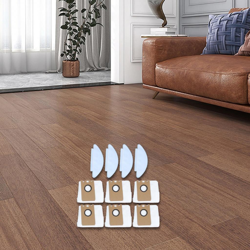 Dust Bags Kit Mop Cloths Kit Robot Vacuum Accessories