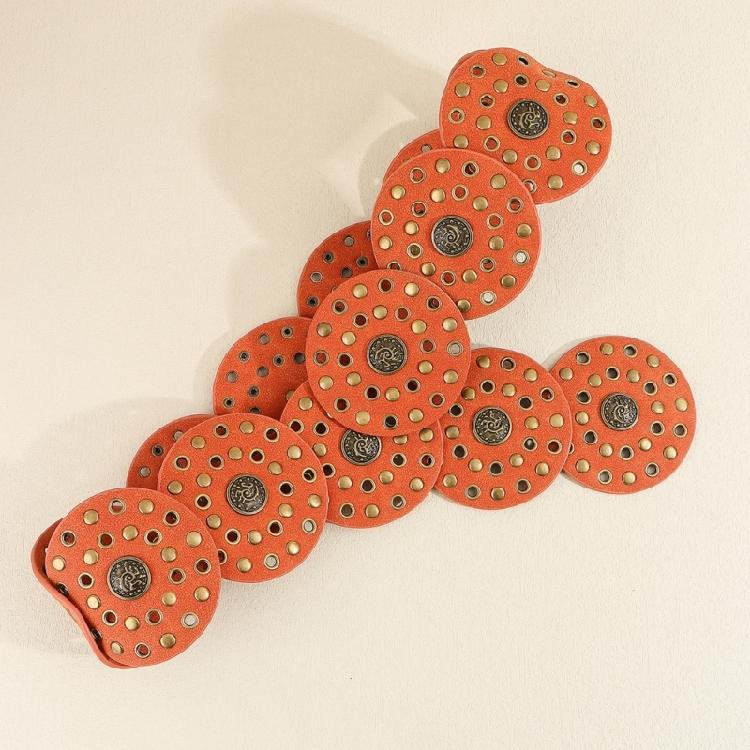 Girls PU Belt Motorcycle Adjustable Grommet Waist Belt Fashion Enthusiasts Belt Coat Dress Female Decorative Waistband