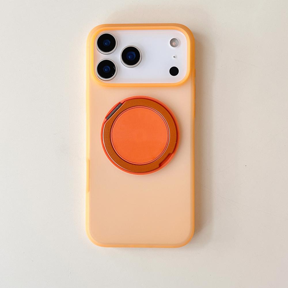 Macaron Color Jelly 360 Bracket Stand For Magsafe Phone Case for iPhone 17 16 15 14 13 Pro Max Air Shockproof Silicone Cover