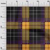 oneOone Tessuto di cotone flessibile tartan check decor tessuto stampato BTY 40 pollici