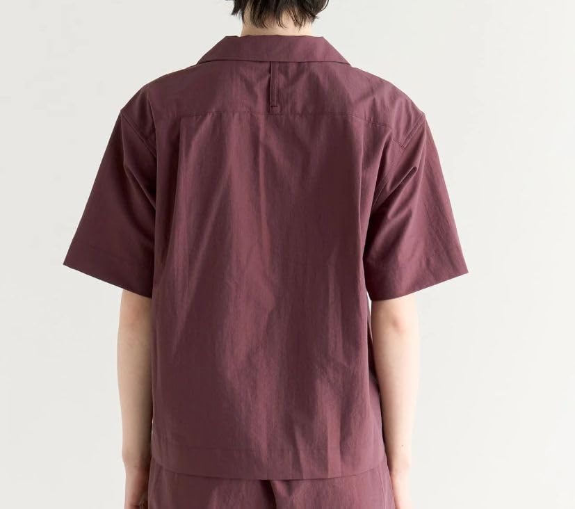 Dot Air Comfy Short Sleeve Shirt for Women DOT AIR COMFY SHIRT W [NANGA] S/S (WL, PLUM)