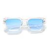 2024 New Arrival Fashion AC Lens Classic Cool Big Frame Glasses Retro Punk Thick square Frame Sunglasses for Women Men