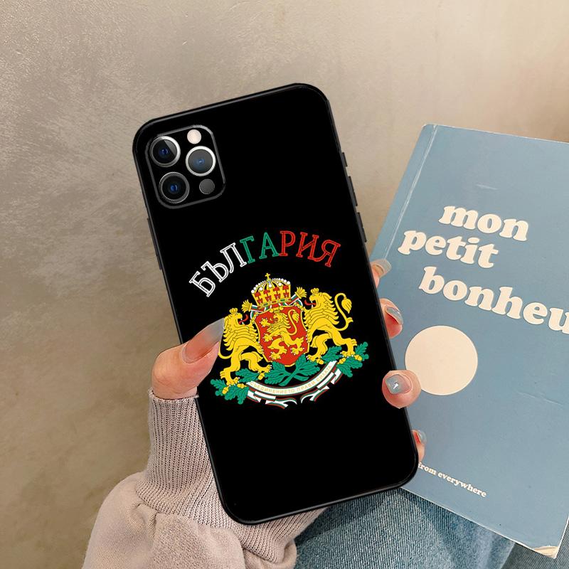 Bulgaria Flag Passport Case For iPhone 17 Air 15 14 13 12 11 16 Pro Max 13 mini XR 15 16 Plus 16e Back Cover Shell