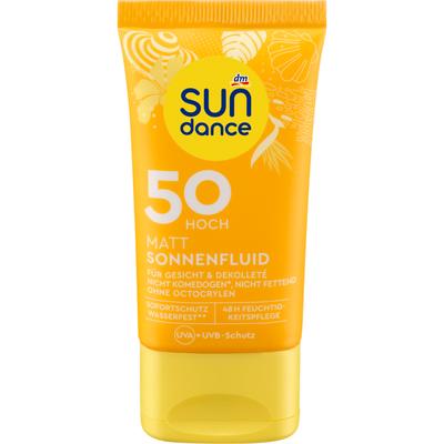 Vokietija Sundance Matinis saulės fluidas SPF 50 50ml