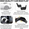 Soft Mud Flaps For Tesla Model Y 3 Highland Accessories TPE Mudguards Original Design Fender Anti-Snow Anti-Sand Guard Protector