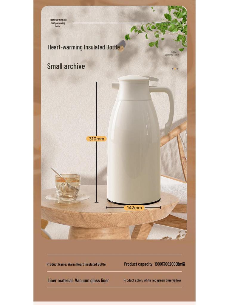 Large Capacity Insulated Teapot & Kettle for Dorms