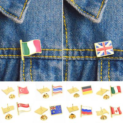Flag Badge Brooch National Lapel Pins Flag Lapel Pins Country Flag Badge