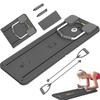 Pilatesbrett Übungen Reformer Pilates Matte Widerstandsbänder Timer [Reformer1]