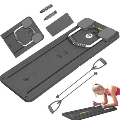 Pilatesbrett Übungen Reformer Pilates Matte Widerstandsbänder Timer [Reformer1]