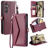 For Samsung Galaxy A17 Leather Case with Wrist Strap Wallet Stand Phone Cover