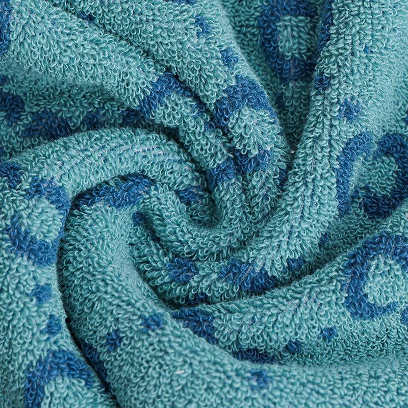 Thickened Jacquard Cotton Little Bee Towels - Absorbent Household Washcloths & Face Cloths