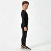Children's Autumn-Winter Quick-Dry Compression Set: Breathable Long-Sleeve Top & Pants for Men's Sports, Fitness, and Running.
